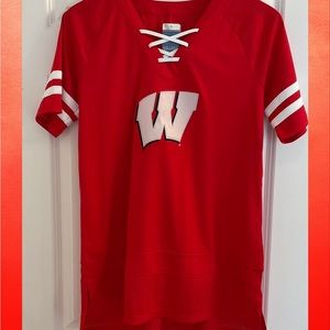 University of Wisconsin Box Seat Clothing Women’s Jersey - NWT - Size Large
